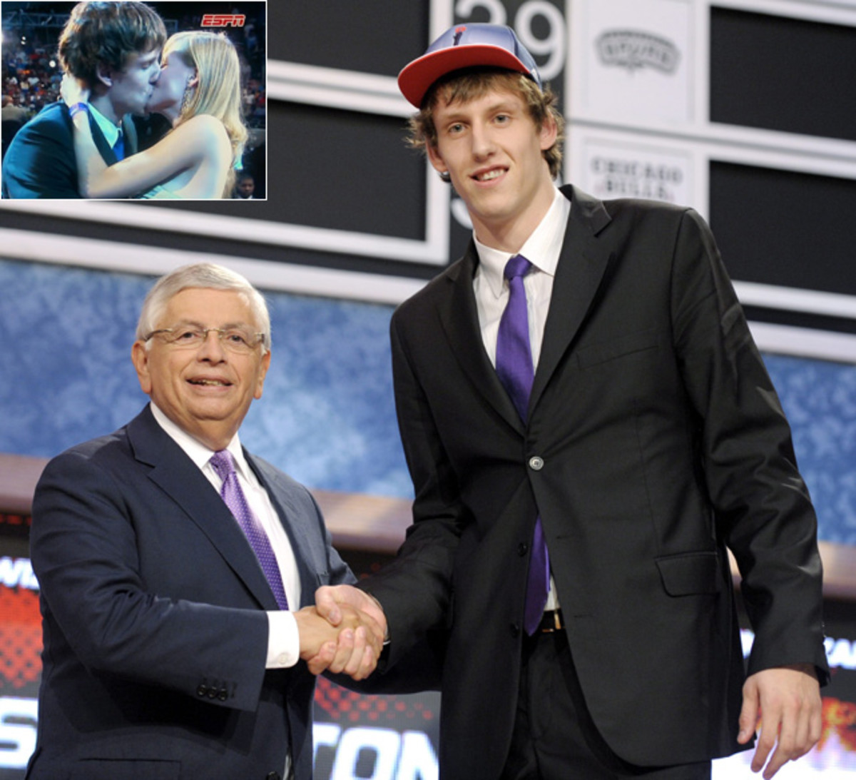 Jan Vesley Kiss at NBA Draft