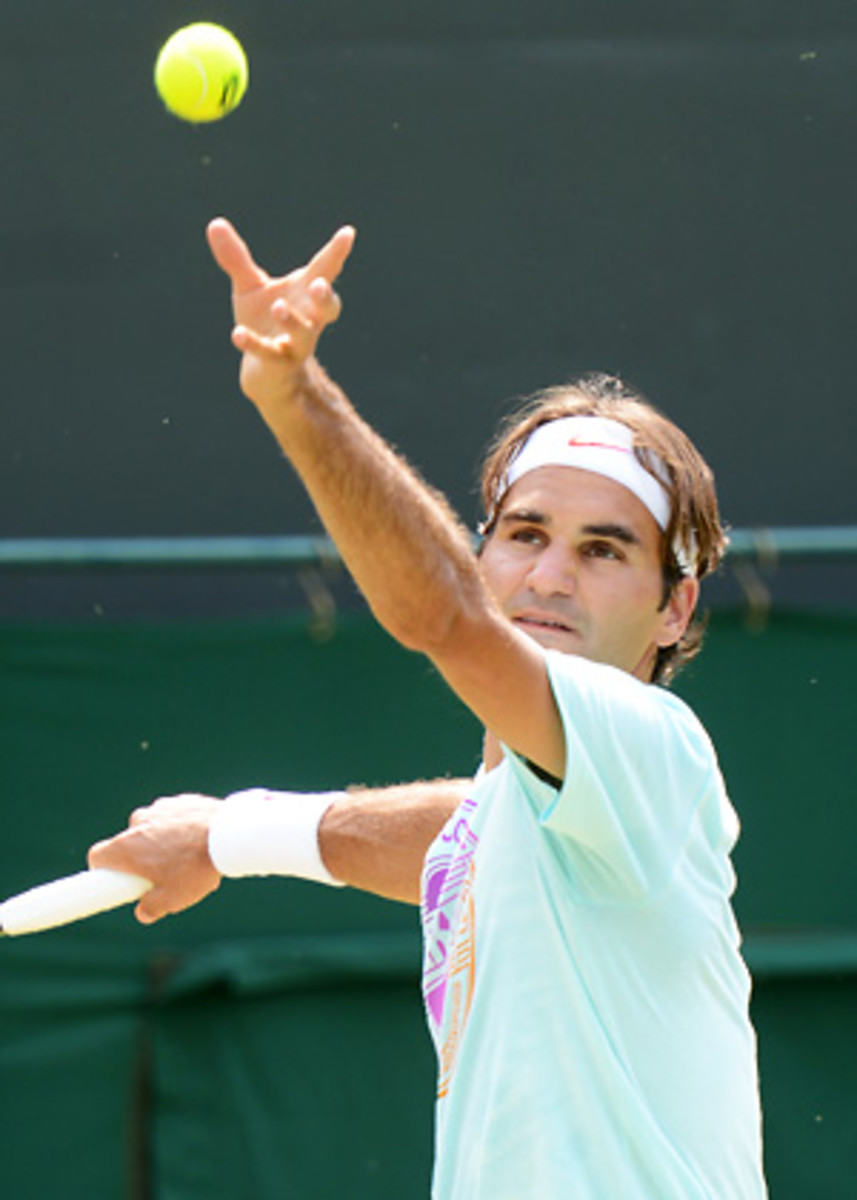 London Olympic tennis draw Roger Federer sitting pretty Sports