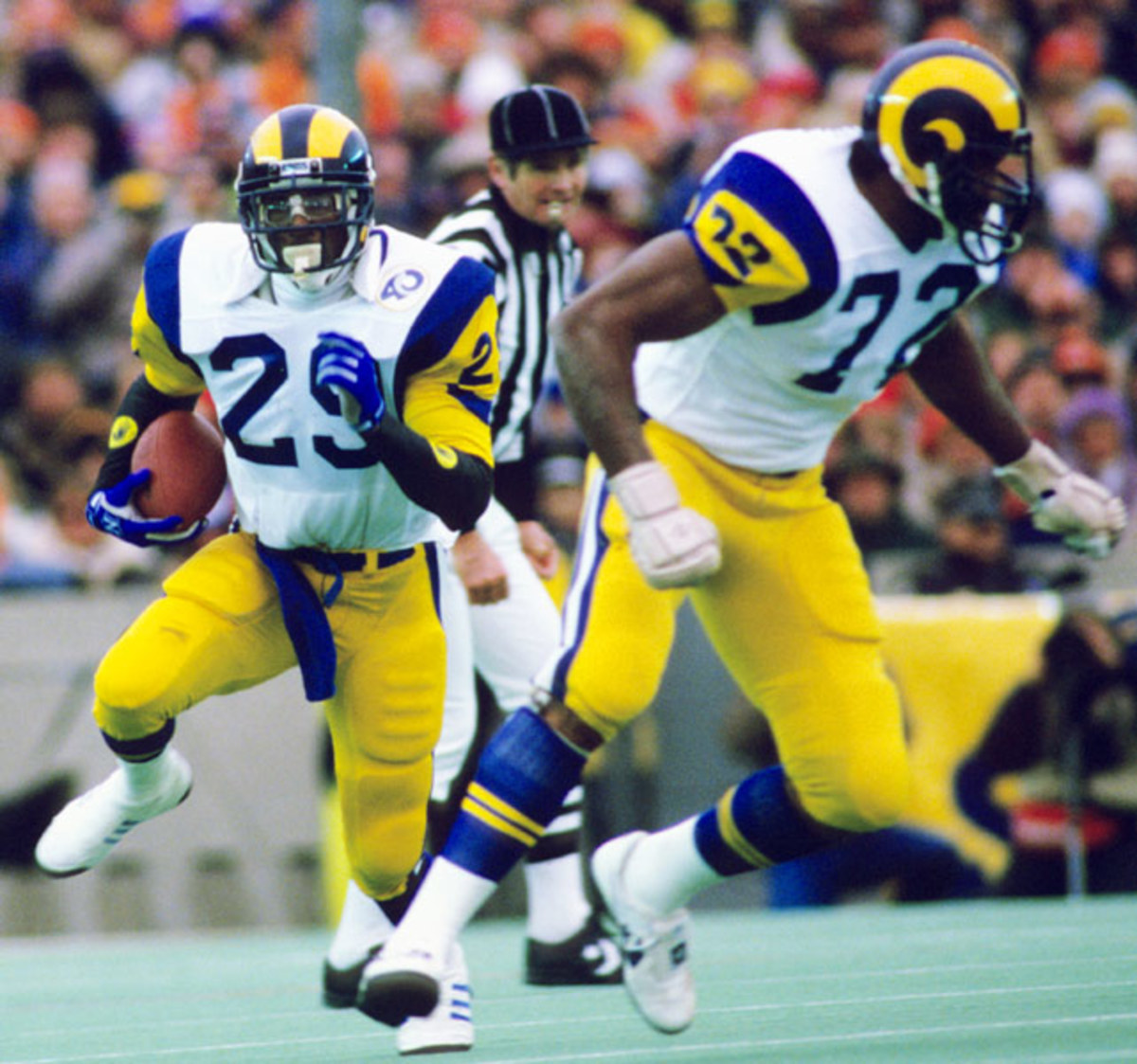 Eric Dickerson: 193 yards, 2 TDs 