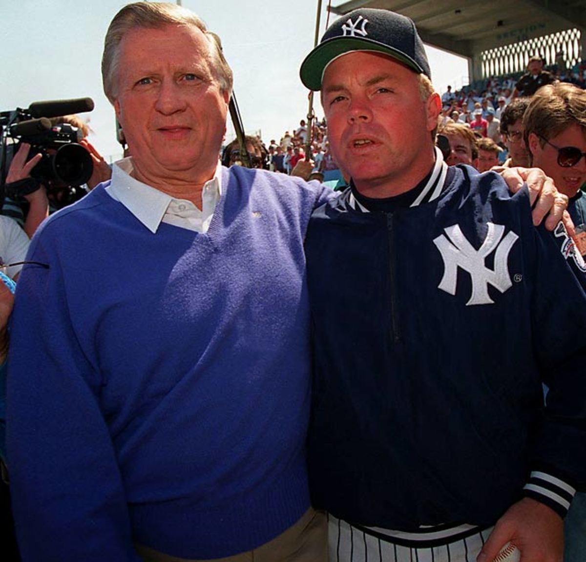 A fracas between Joe Girardi and Buck Showalter 