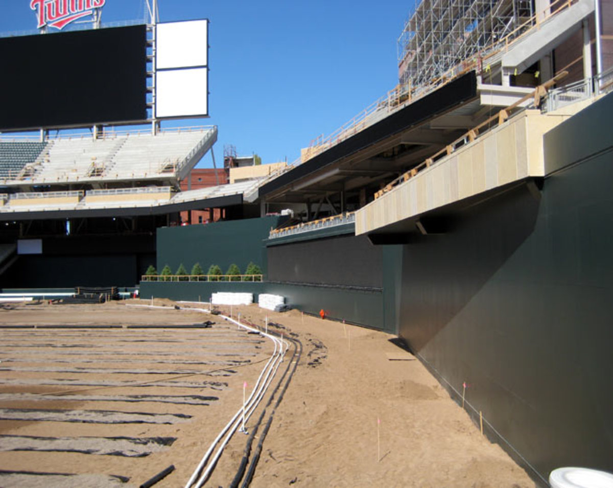 Target Field Construction - Sports Illustrated