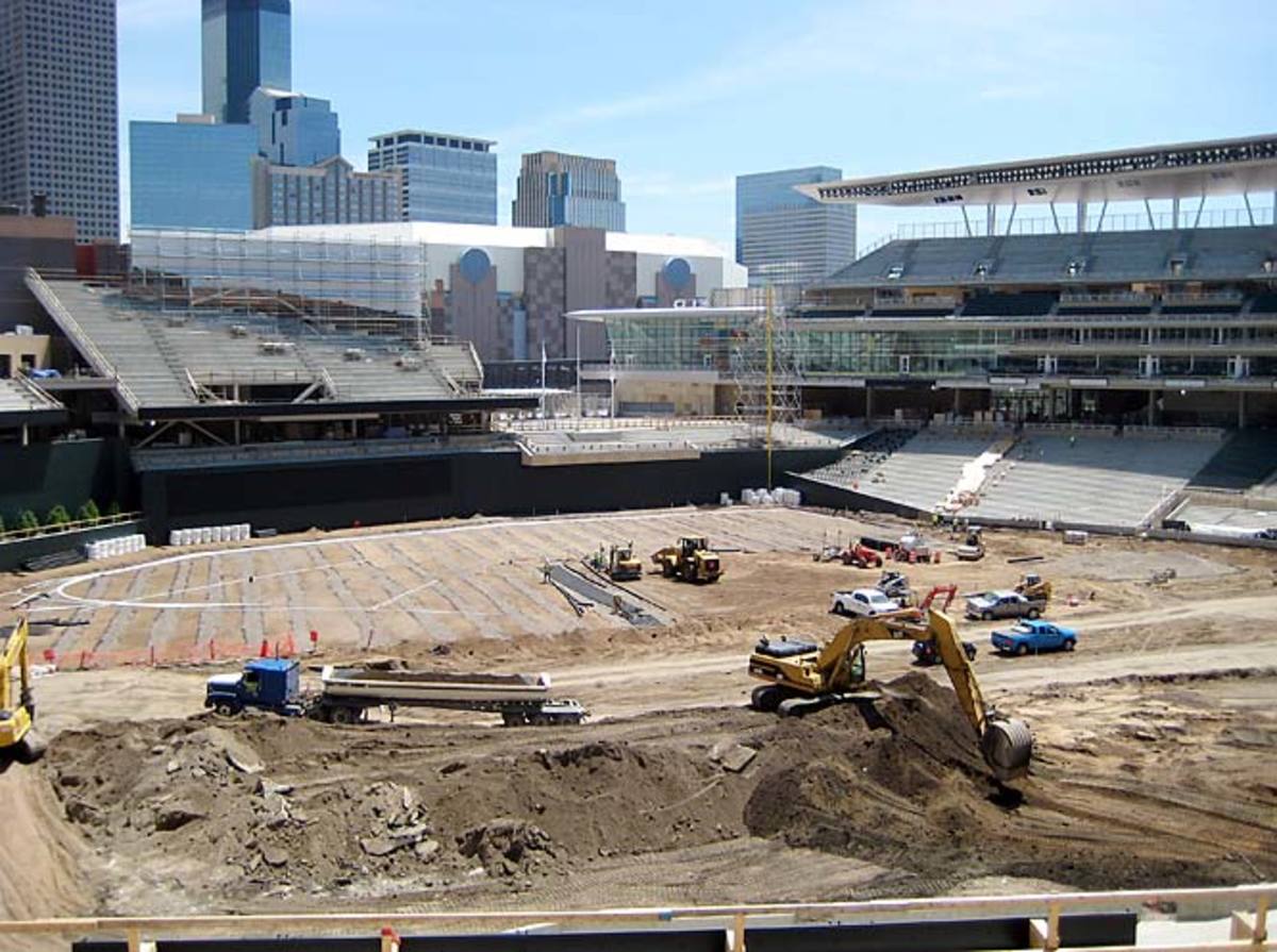 Minnesota Twins Target Field Construction Time-Lapse 