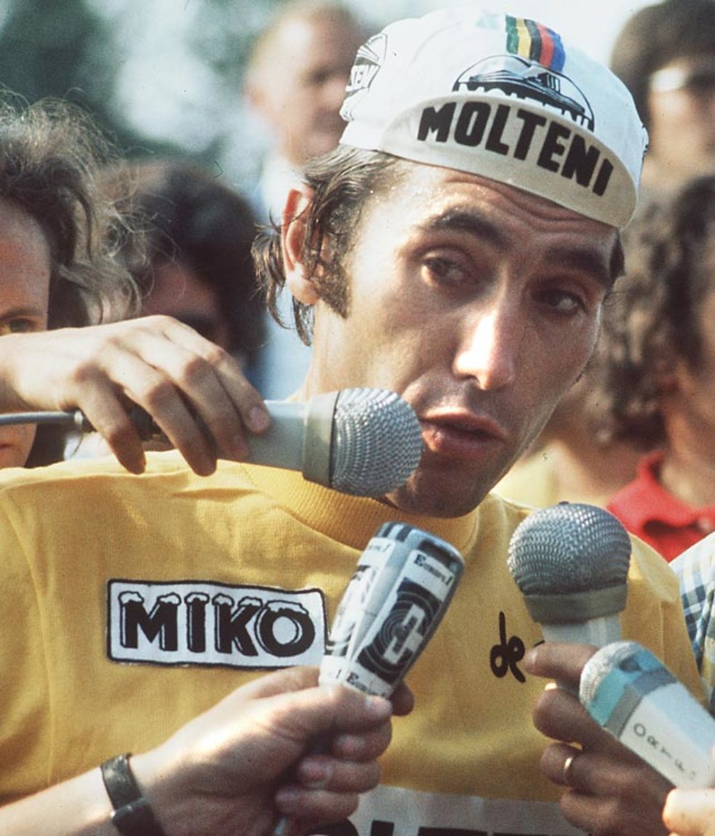 5. Eddy Merckx (1969-72, 74)