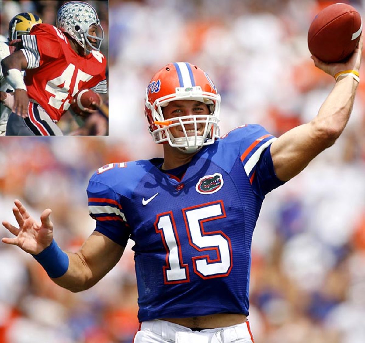 Tebow's attempt to match Griffin