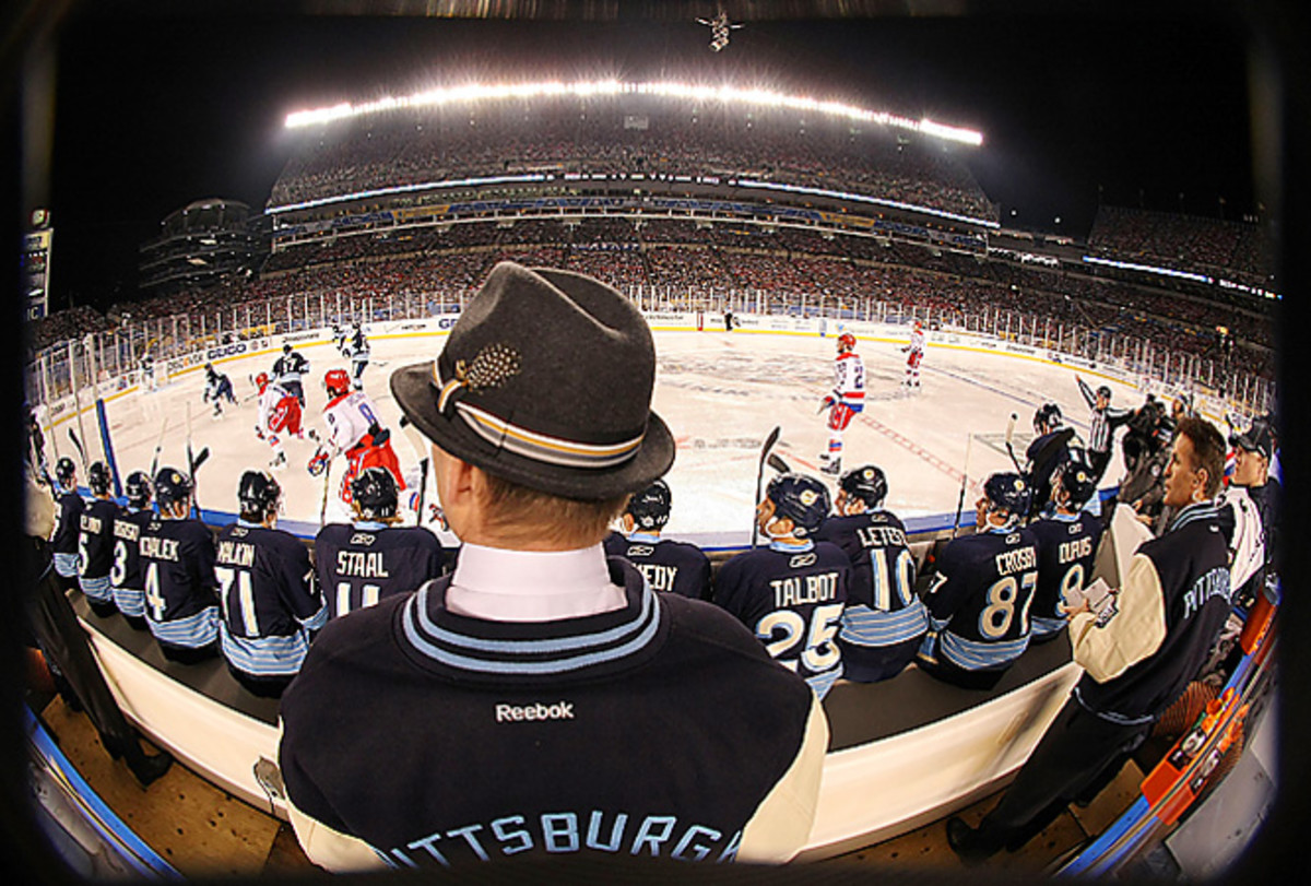Nhl Winter Classic 2011, la casacca retrò dei Pittsburgh Penguins