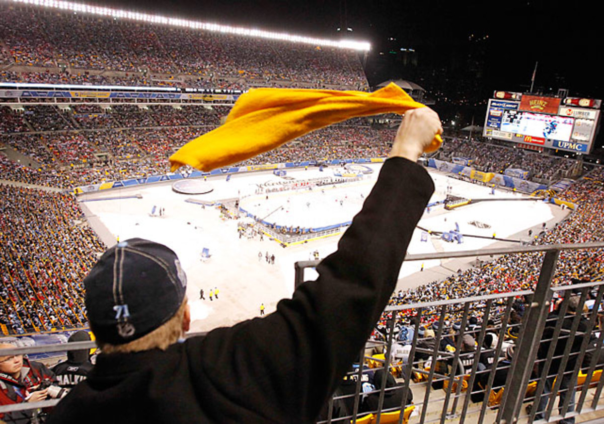 Nhl Winter Classic 2011, la casacca retrò dei Pittsburgh Penguins