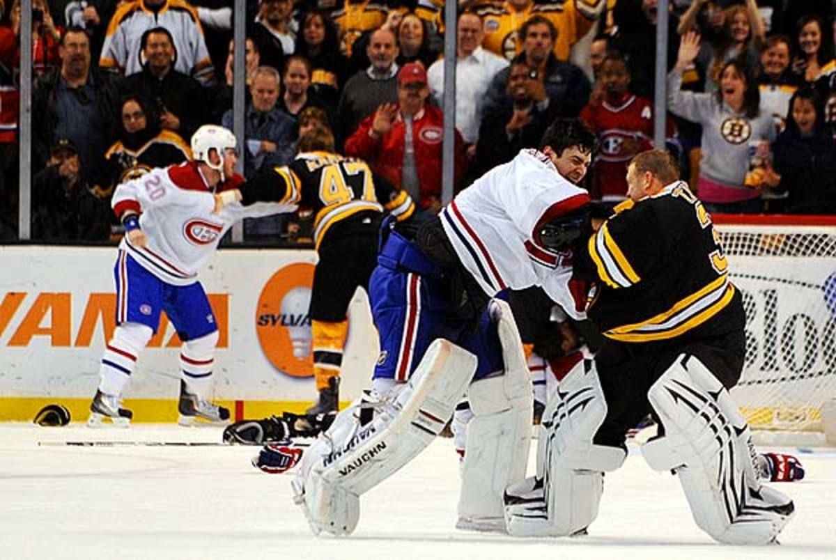 In the long, long rivalry between Bruins and Canadiens, a select