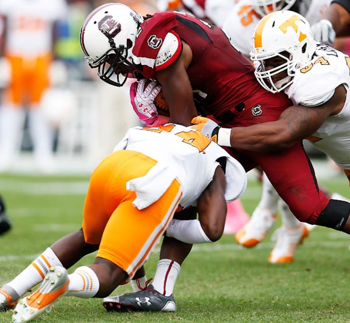 Marcus Lattimore Leaves South Carolina-Tennessee Game With Knee Injury ...