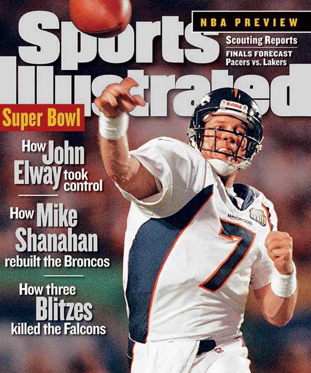 John Elway Denver Broncos 1998 Sports Illustrated Magazine No