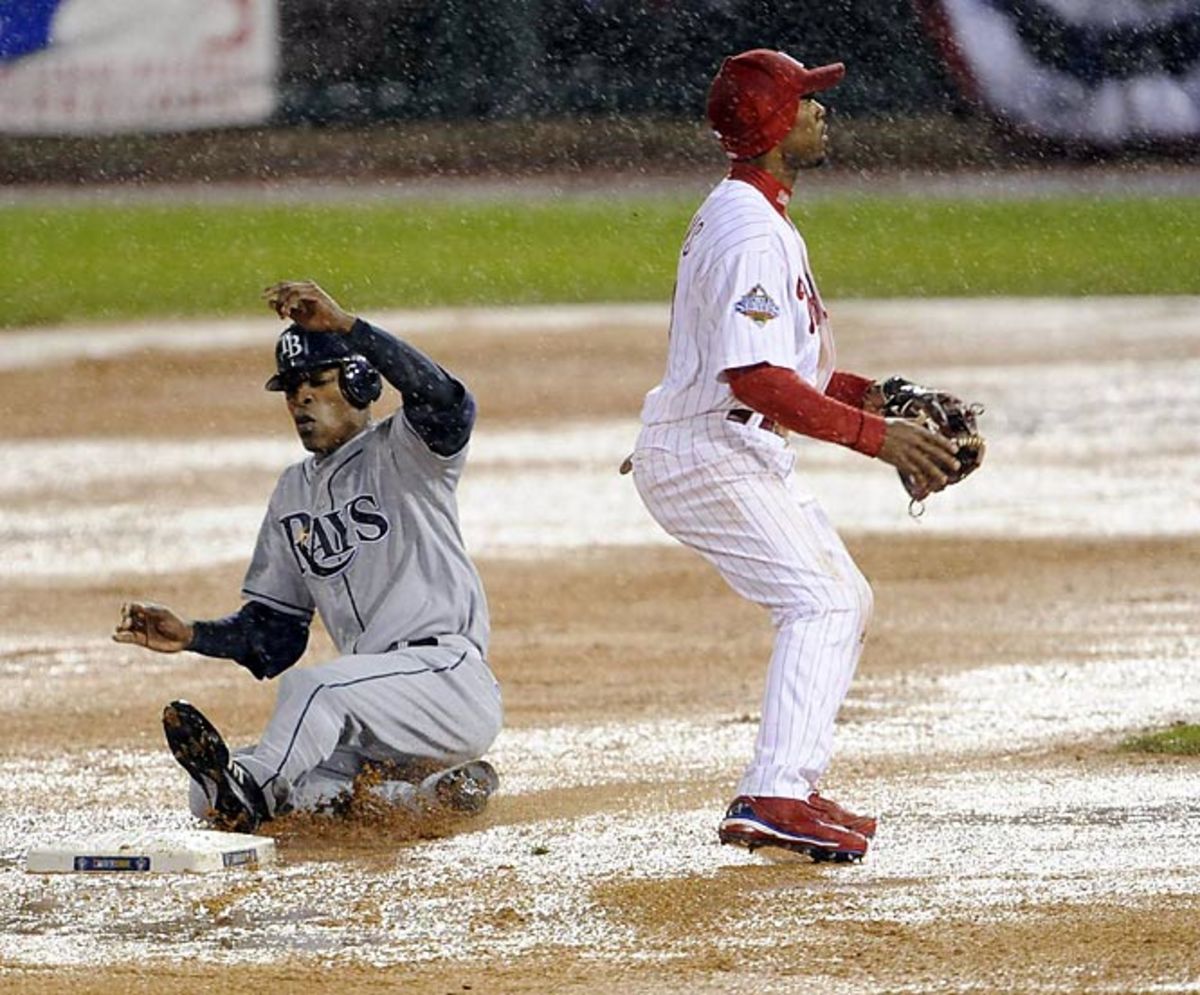 MLB postseason weather rule prompted by Phillies-Rays 2008 game