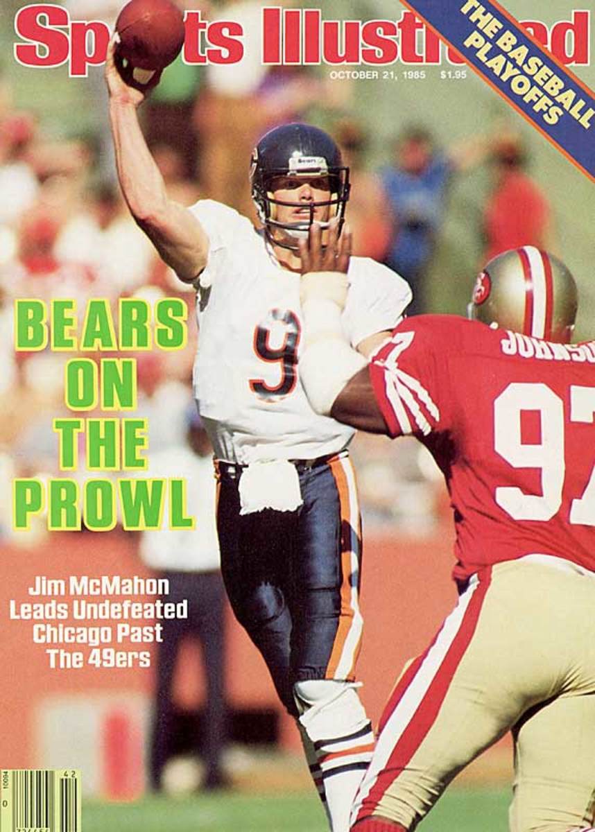 Sports Illustrated January 20 1986 Jim Mcmahon Chicago Bears