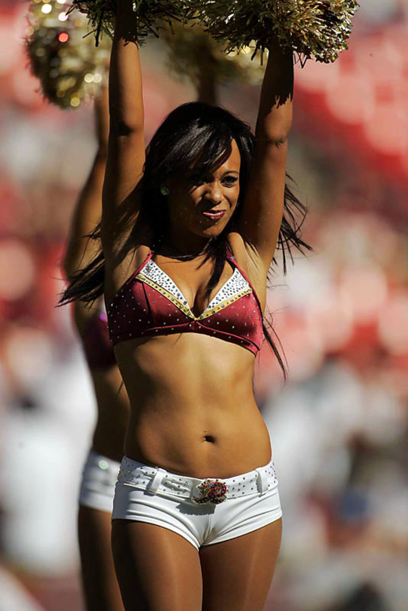 SI Photo Blog — The Washington Redskins cheerleaders (aka - The