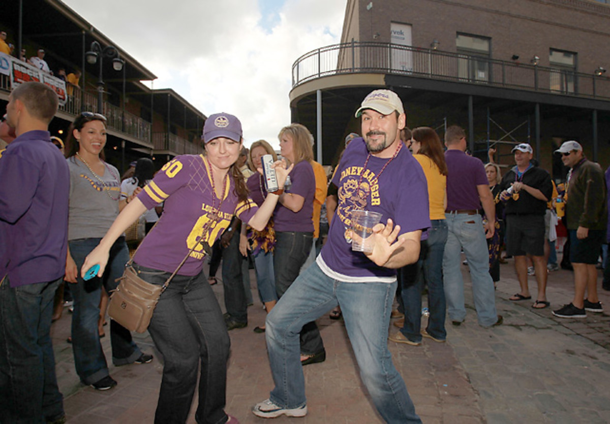 LSU fans