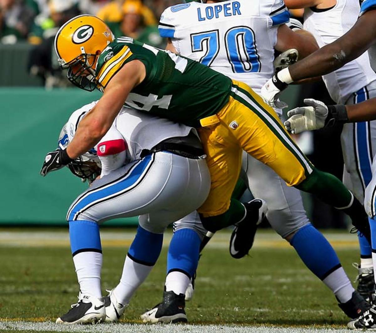 Jaguars in talks with Packers defensive end Aaron Kampman