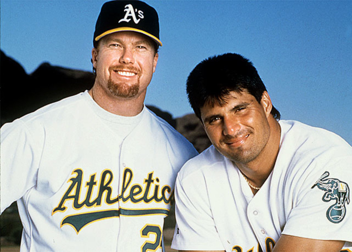 McGwire with Jose Canseco