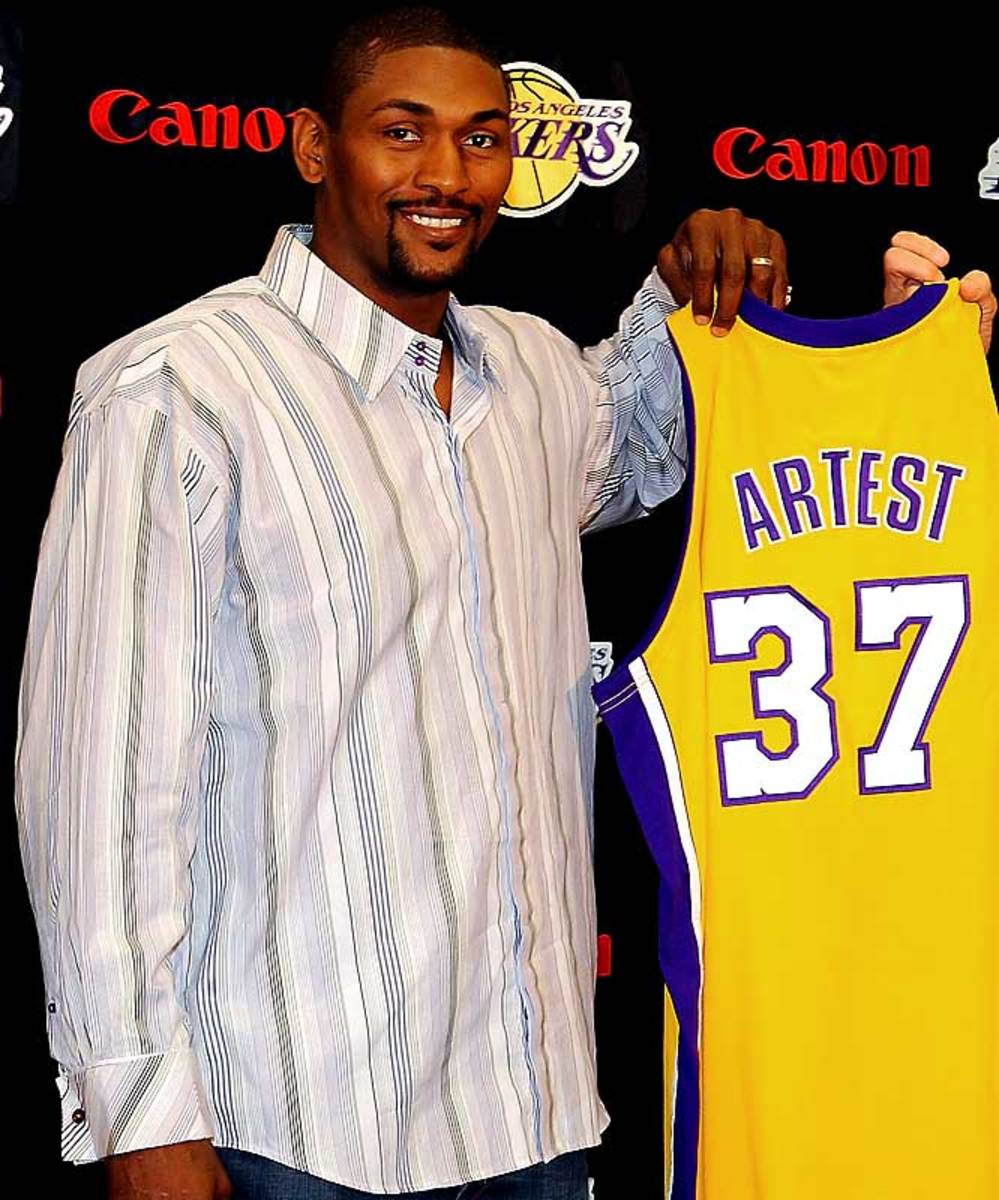 Ron Artest (From Houston to L.A. Lakers)