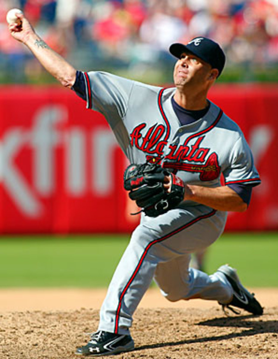 10 July, 2010: Atlanta Braves starting pitcher Tim Hudson (15