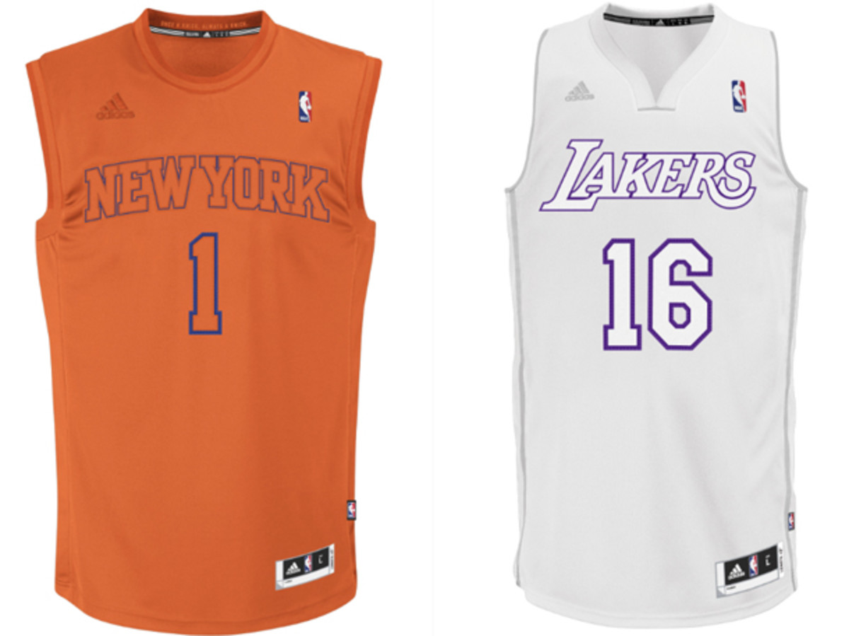lakers all white christmas jersey