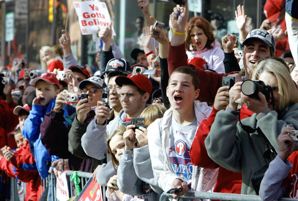 2008 World Series Champions Philadelpia Phillies Parade through Center City  Philadelphia Editorial Stock Photo - Image of diego, city: 259813393