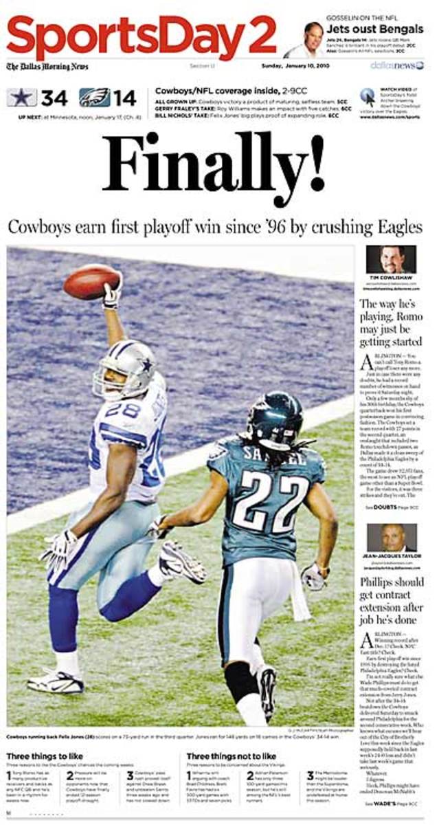 NFL Wild-Card Newspaper Headlines - Sports Illustrated