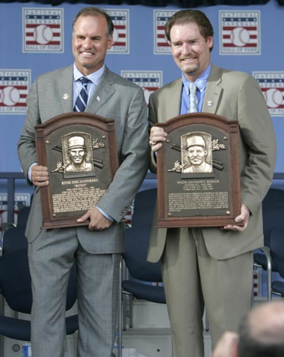 Wade Boggs and Ryne Sandberg