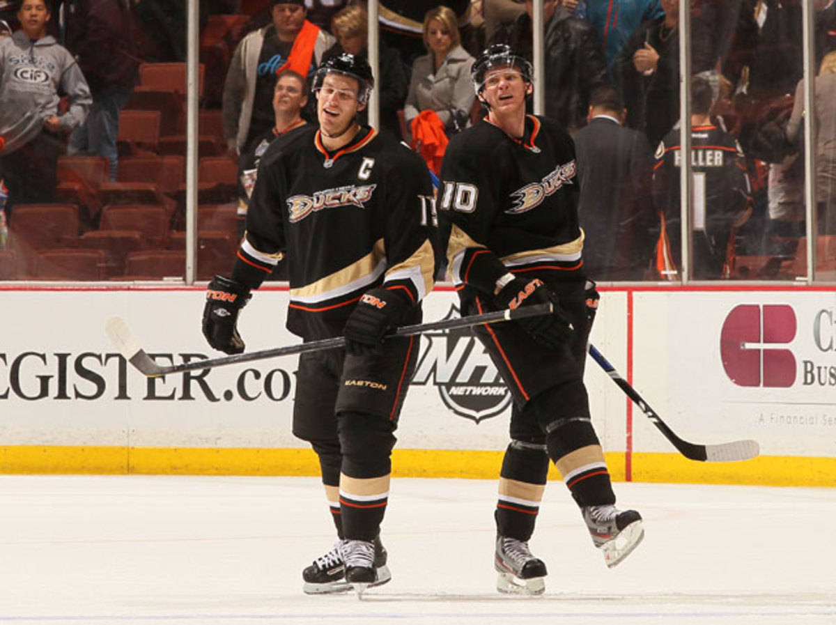 Ryan Getzlaf and Corey Perry 