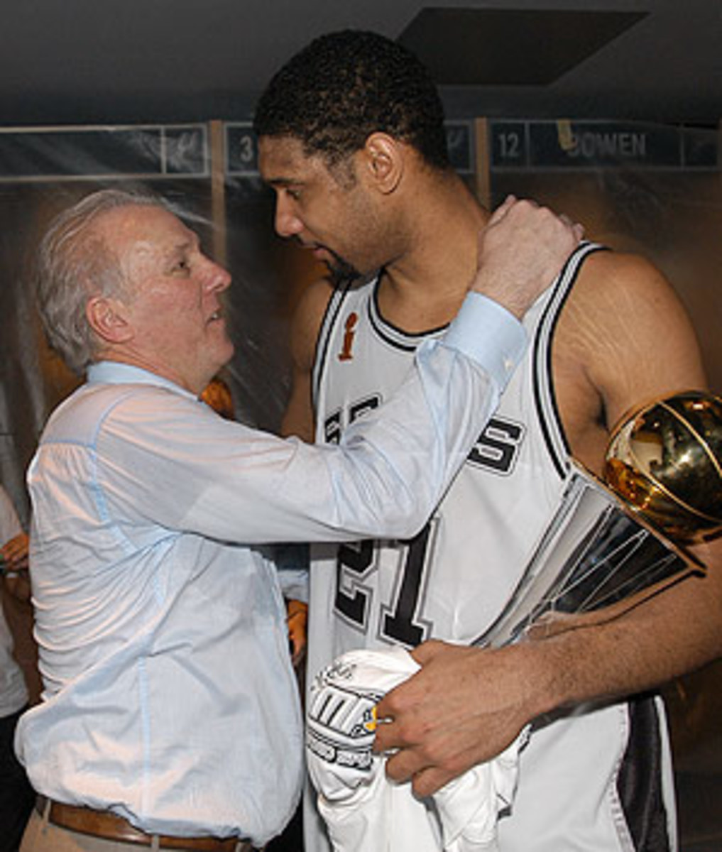 Gregg Popovich, Tim Duncan