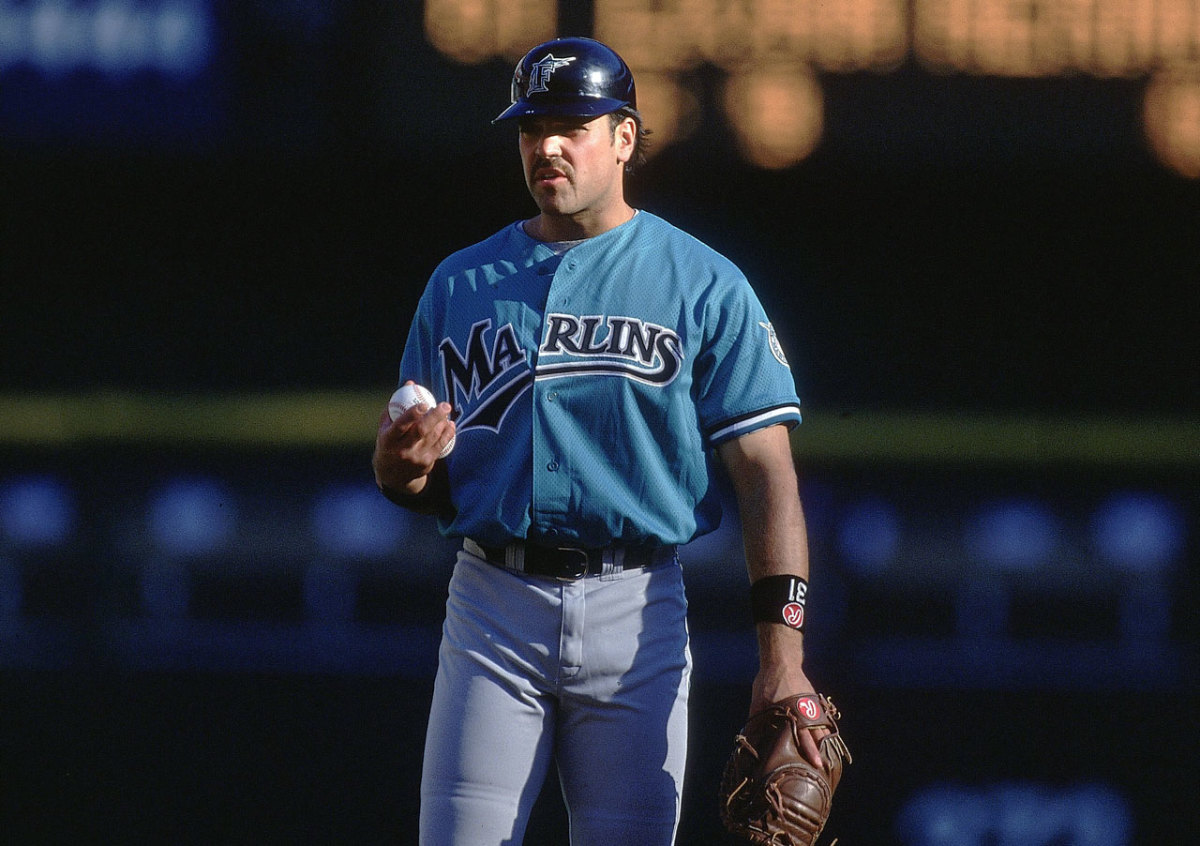 Florida marlins player mike piazza hi-res stock photography and