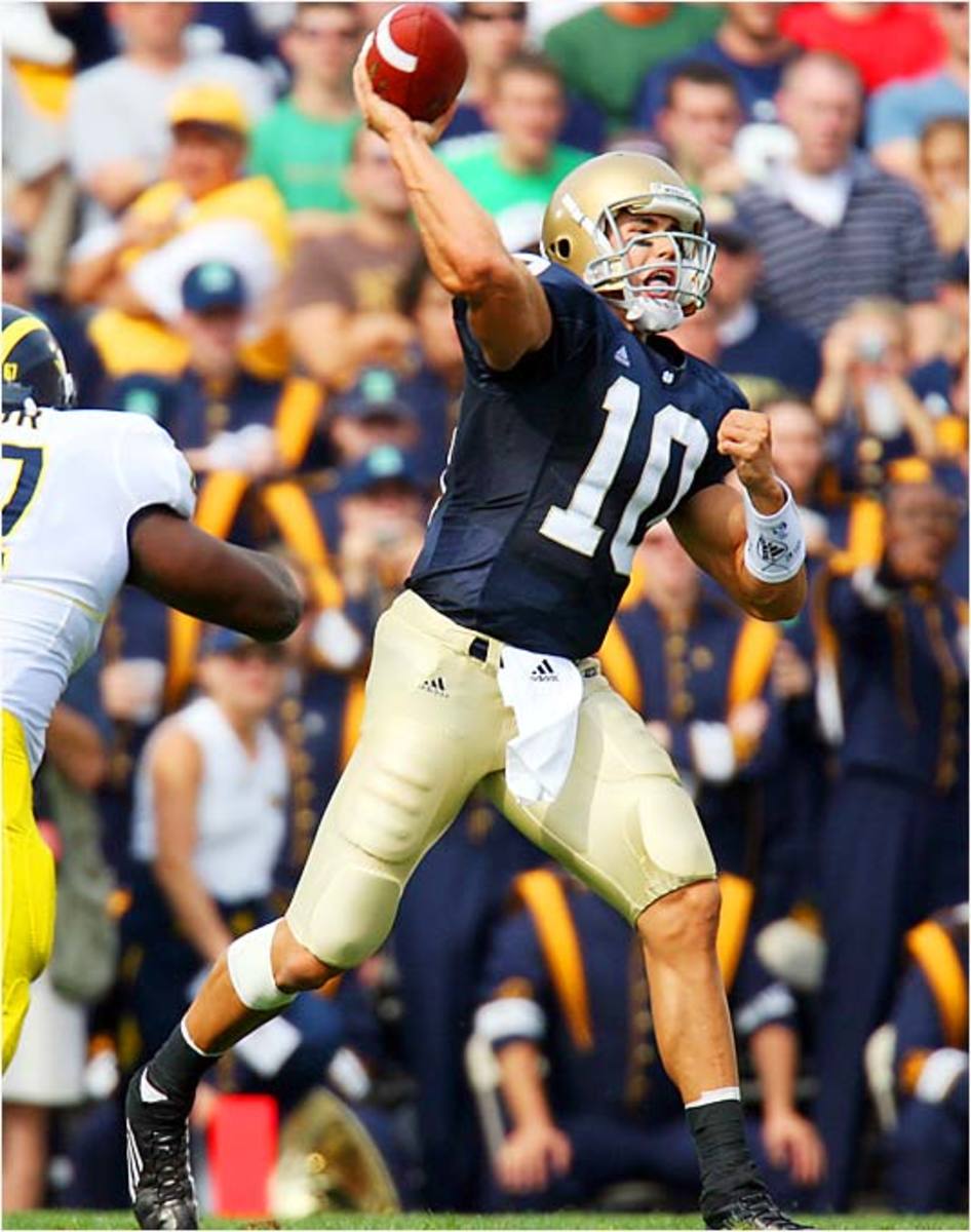 Brady Quinn, QB, &lt;br&gt; Notre Dame