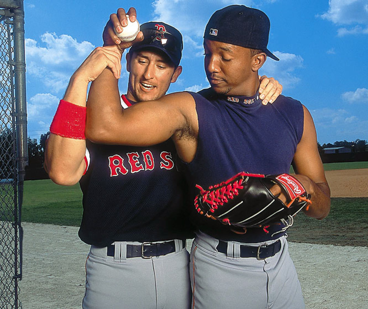 Pedro Martinez and Nomar Garciaparra