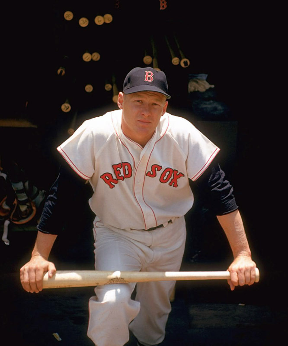 SI Vault - Red Sox shortstop Nomar Garciaparra poses during a 2001