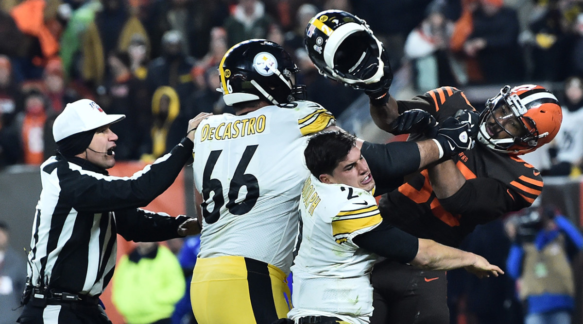 Steelers QB Rudolph fined $50,000 for brawl with Browns