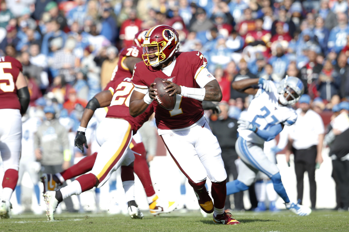 Redskins come back to beat Lions for 2nd win of season