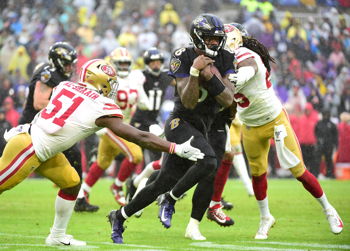 Players say 49ers radio analyst apologized for comments on Ravens QB's  'dark skin'