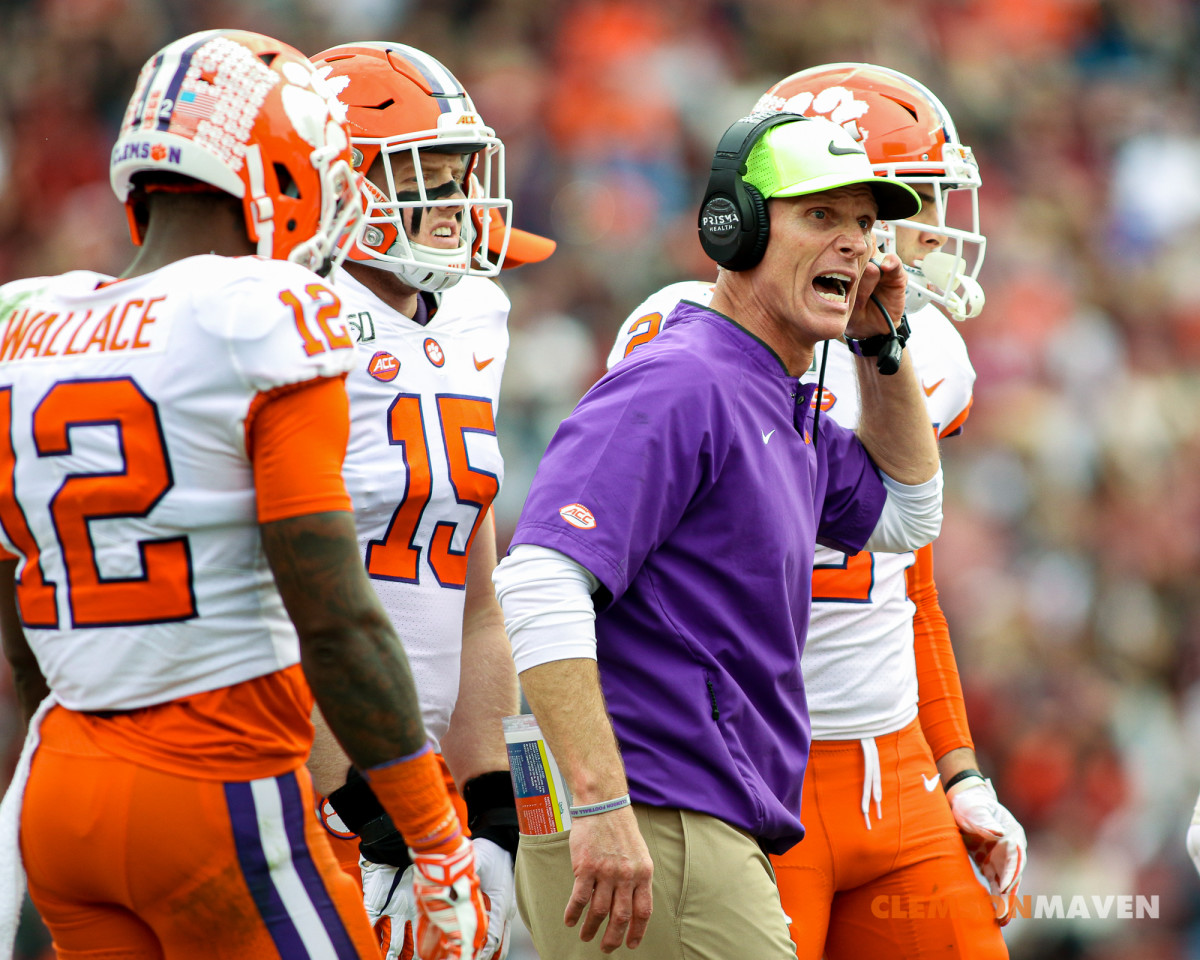 Clemson Defensive Coordinator Brent Venables And The Incredible Hulk ...