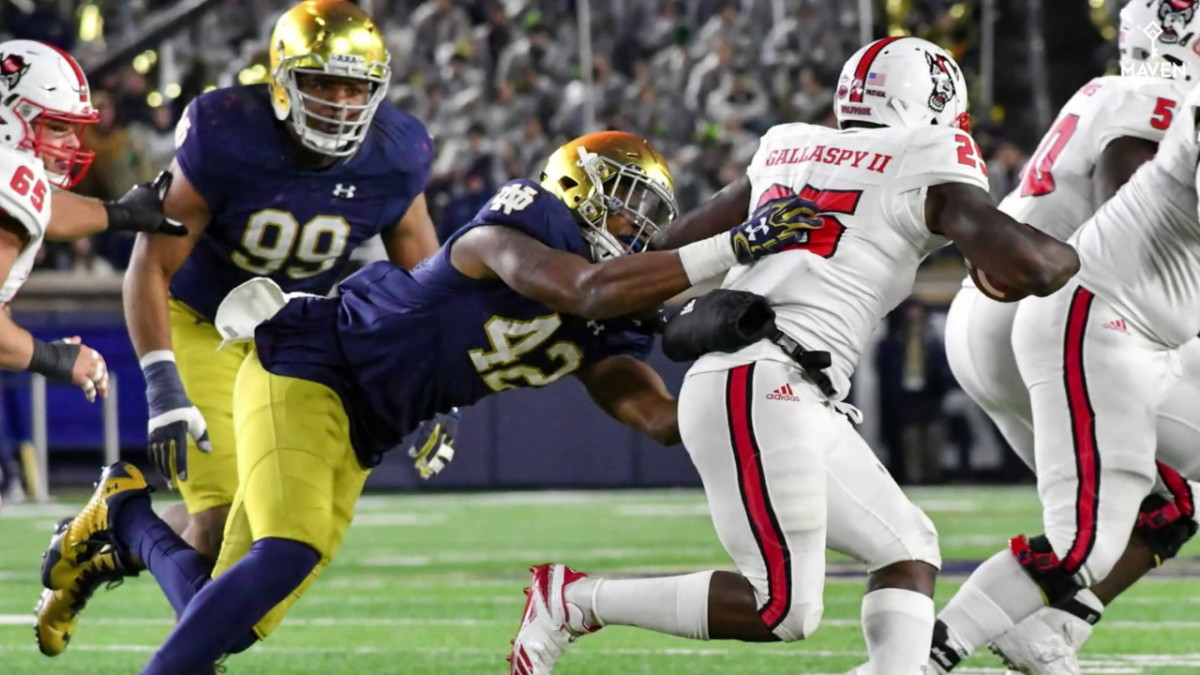 Notre Dame End Julian Okwara Remains a PFF First-Round Prospect - Sports  Illustrated Notre Dame Fighting Irish News, Analysis and More