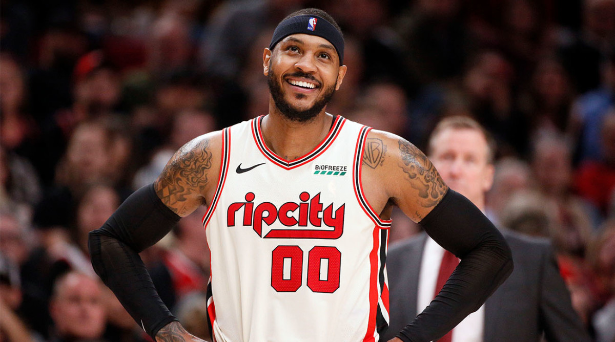 NBA Free Agency: Carmelo Anthony re-signs with Portland Trailblazers on  one-year deal, NBA News