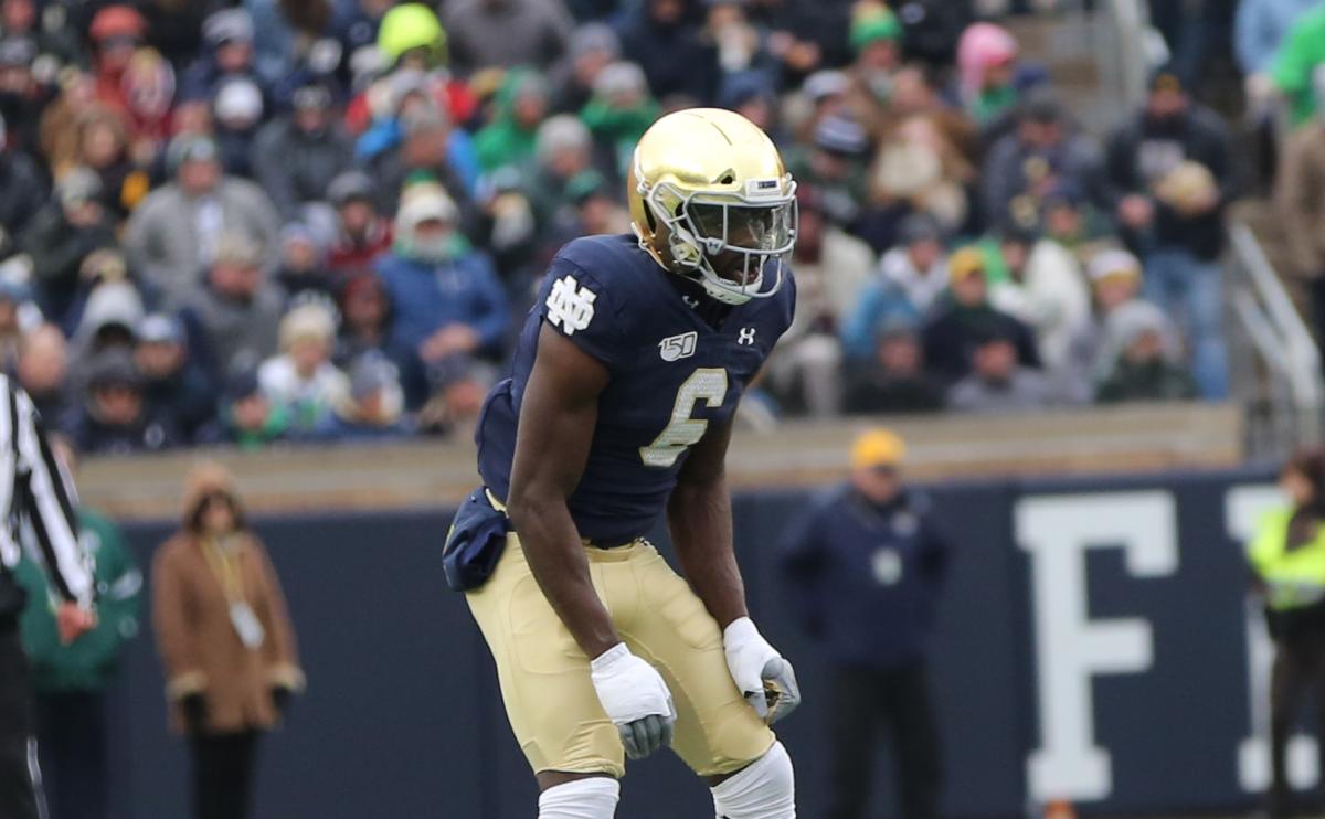 Notre Dame LB Jeremiah Owusu-Koramoah, OT Liam Eichenberg Are Top 50 Draft  Prospects - Sports Illustrated Notre Dame Fighting Irish News, Analysis and  More