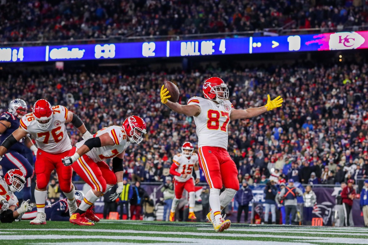 Chiefs TE Travis Kelce sets NFL Mark with FourthStraight 1,000yard