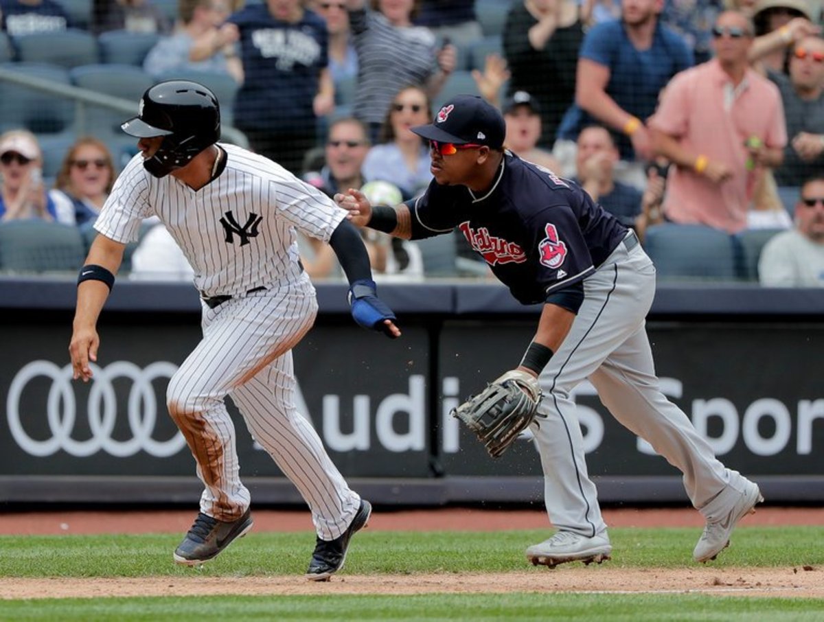 Yankees eliminate Indians in 10-9 slugfest