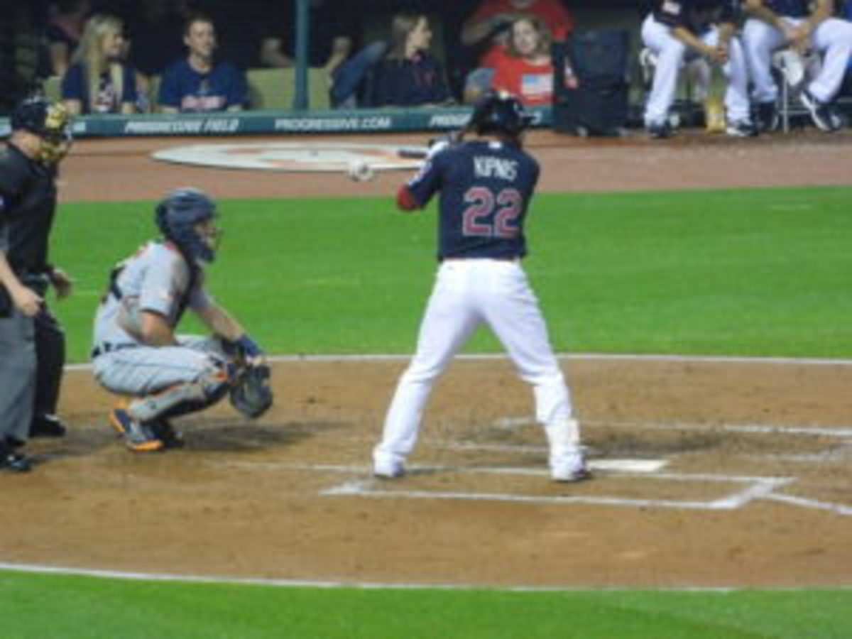 Jason Kipnis received a hero's welcome after hitting a three-run blast in  Game 4