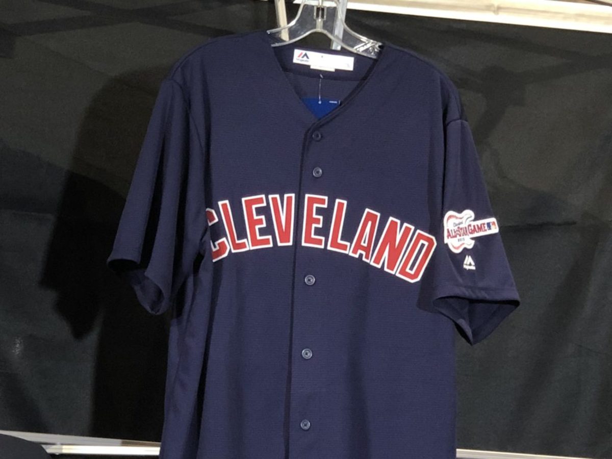 cleveland indians all star jersey