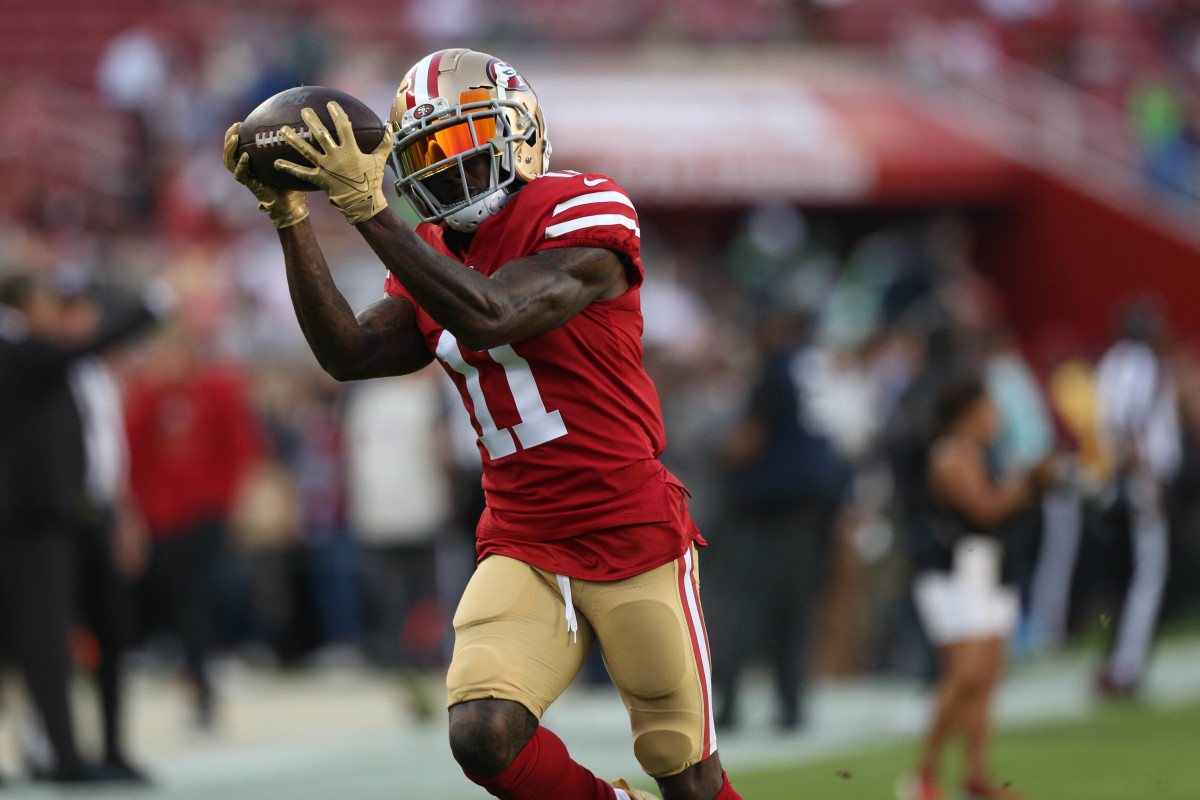 Report: 49ers Shopping WR Marquise Goodwin - Sports Illustrated San  Francisco 49ers News, Analysis and More