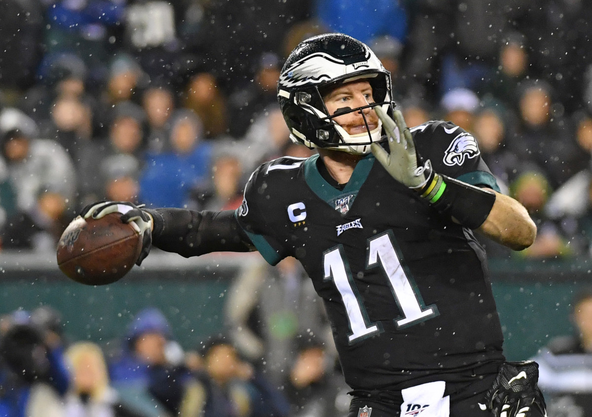 Eagles rally to beat Giants in overtime, 23-17
