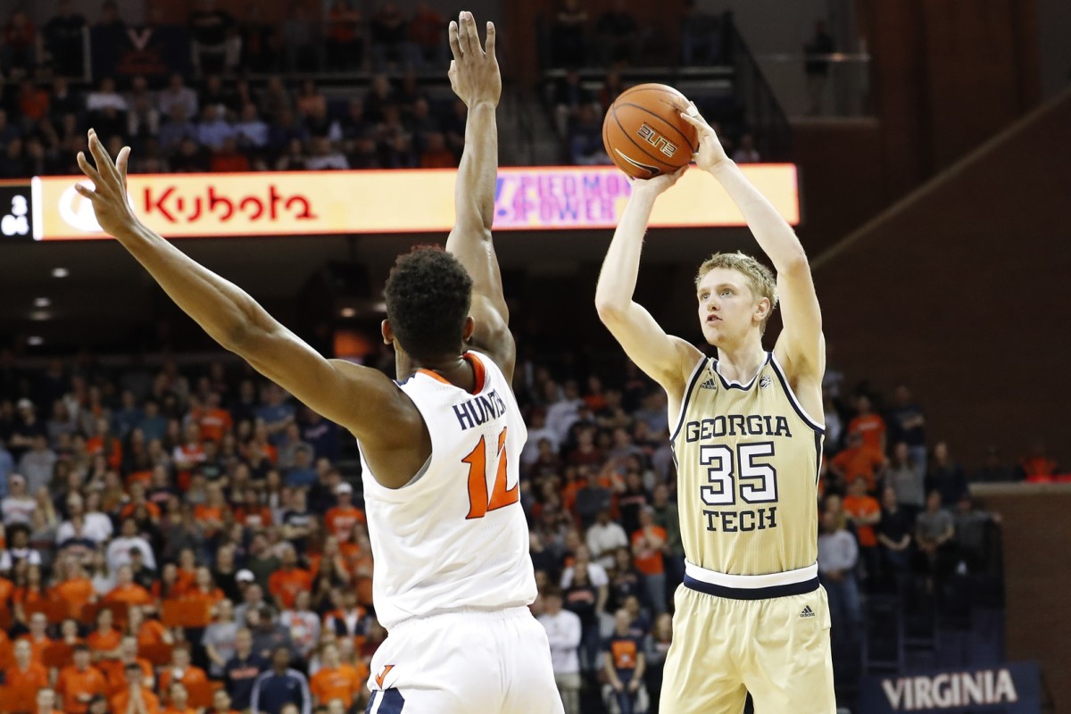 Tech Basketball's Forward Kristian Sjolund Enters Transfer