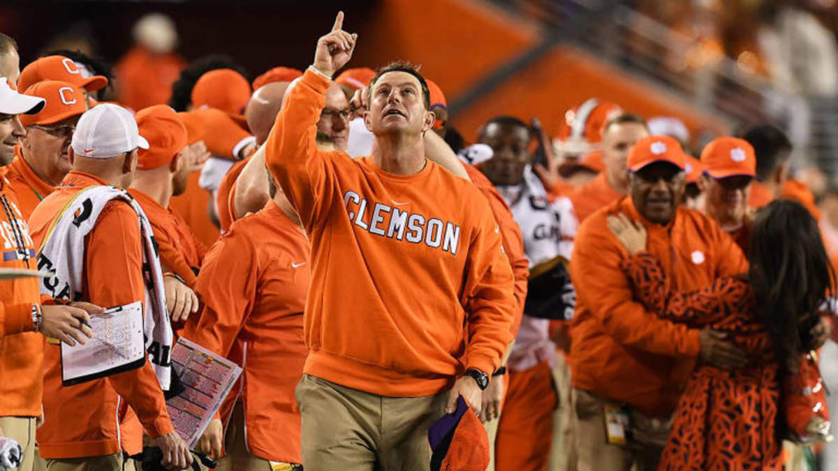 Clemson coach Dabo Swinney