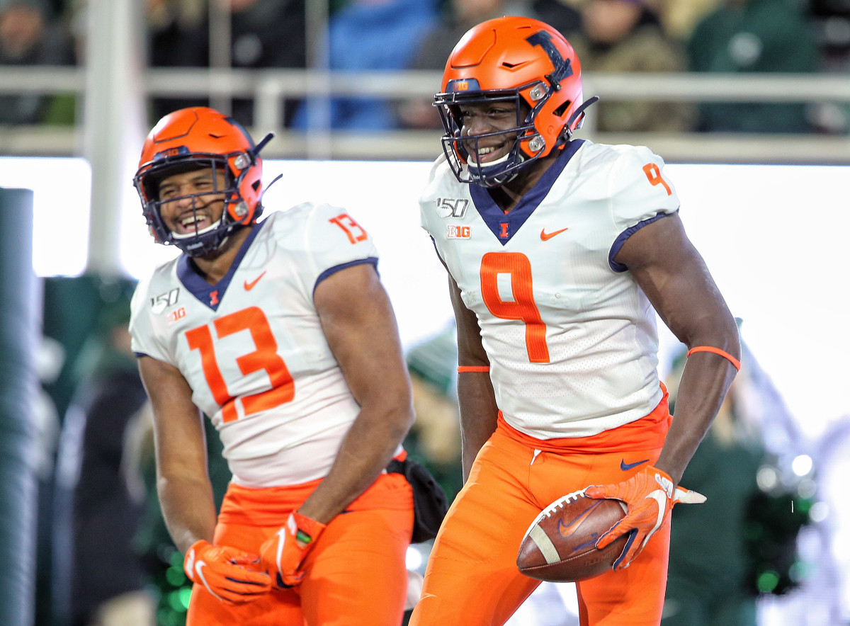 New Illini Football Helmets Tell a Story About the Program's