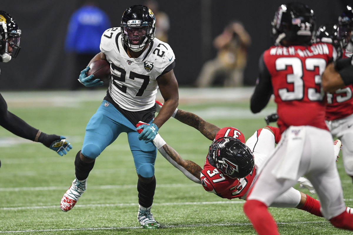 Jacksonville Jaguars RB Leonard Fournette One Game Away From First  Completely Healthy Season - Sports Illustrated Jacksonville Jaguars News,  Analysis and More