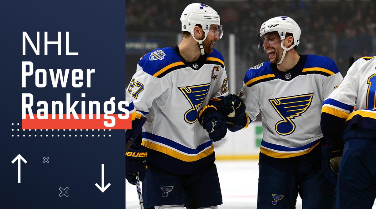 NHL power rankings Bruins drops; Blues, Maple Leafs rise Sports