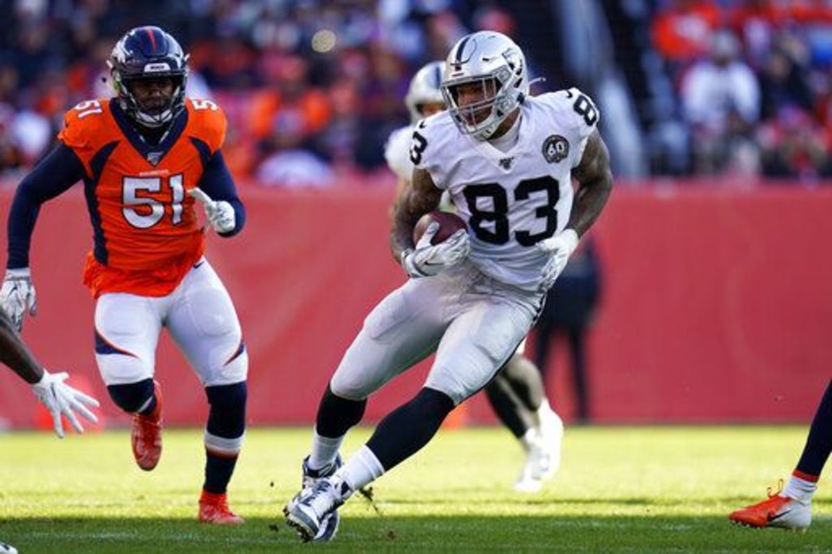 Raiders WR Hunter Renfrow is optimistic after loss to Patriots